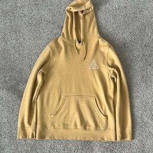 Mustard Yellow HUF hoodie (flash sale)